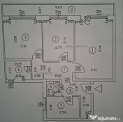 Apartament 3 Camere spatios , mobilat si utilat , Panteli... 