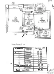 Metrou 1 Decembrie 2 Camere Mobilat Utilat