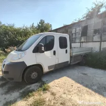 Peugeot Boxer 2012 Cabină Dublă cu Benă, 7 Locuri