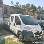 Peugeot Boxer 2012 Cabină Dublă cu Benă, 7 Locuri 