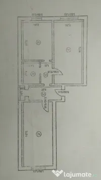 Persoana Fizică vând Apartament 2 camere decomandat 54mp zona Frumoasa 
