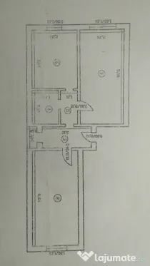 Persoana Fizică vând Apartament 2 camere decomandat 54mp zona Frumoasa