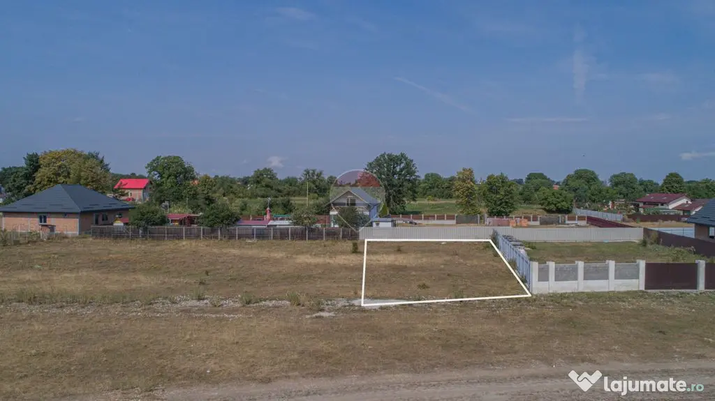 Teren intravilan 600 mp | Cărpinis | PUZ aprobat | P+E+M