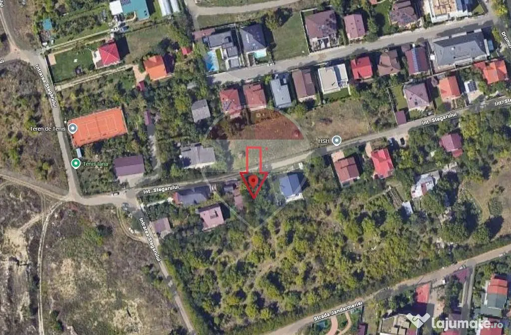 DE VANZARE Teren cu Proiect 2 Case , Intrarea Stegarului ...