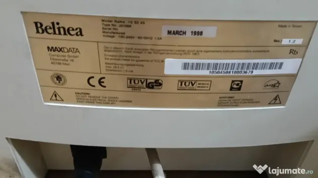 Monitor crt belinea color