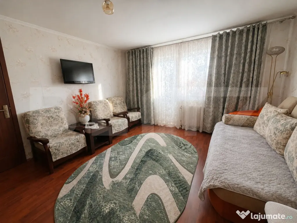 Apartament 2 camere, 48,77 mp + balcon și beci - zona Andre