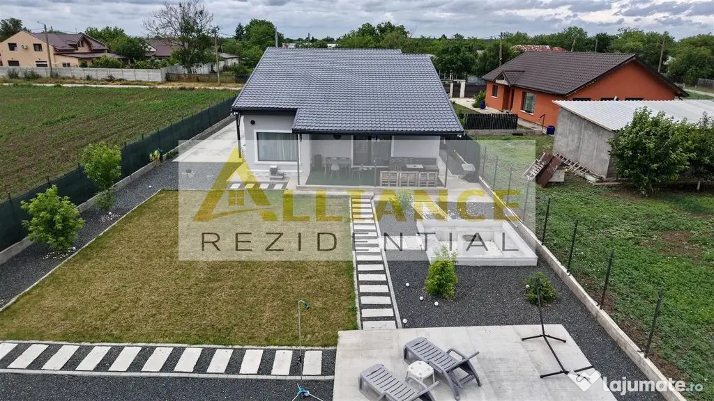 Casa Individuala Frumusani 755 mp Complet Mobilata si Uti...