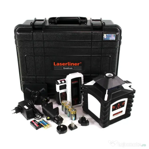 Laserliner QUADRUM 410S 410 S laser nivela nivel electronic digital rotativ