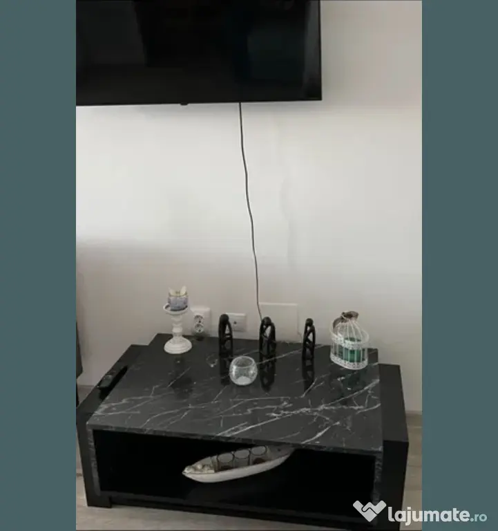 Masa de cafea cu raft