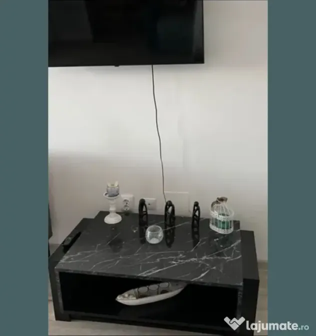 Masa de cafea cu raft
