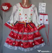 Costum popular pentru copii 8-9-10 ani, 235 lei