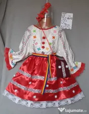 Costum popular pentru copii 8-9-10 ani, 235 lei
