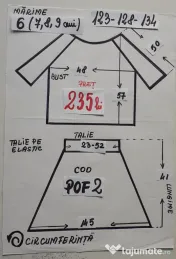 Costum popular pentru copii 8-9-10 ani, 235 lei