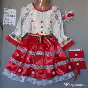 Costum popular pentru copii 8-9-10 ani, 235 lei