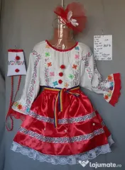 Costum popular pentru copii 8-9-10 ani, 235 lei