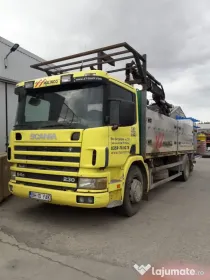 Camion Scania cu macara hiab 095-2 – TVA deductibil, GATA DE LUCRU!