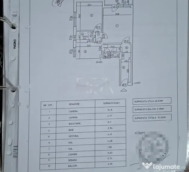 2 camere, 2/10, 52mp-Parc Drumul Taberei - Bucuresti (Bucuresti-Ilfov)