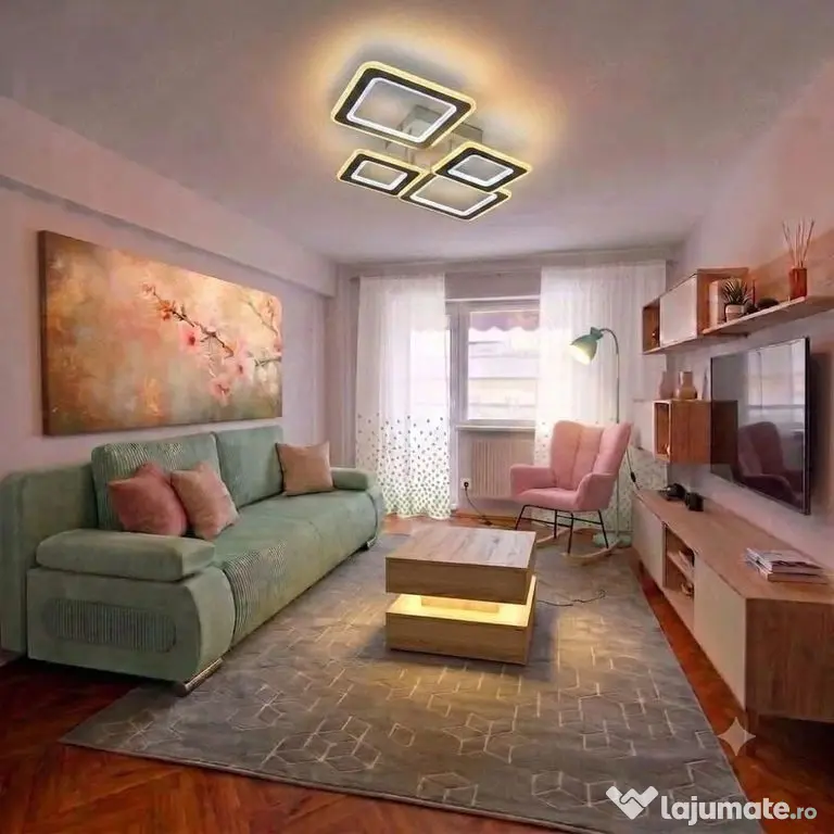 De inchiriat apartament cu 2 camere, central. etaj 3, 450... - Galati (Galati)