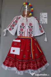 Costum popular pentru copii 4-5-6-7-8-9 ani, 265 lei 