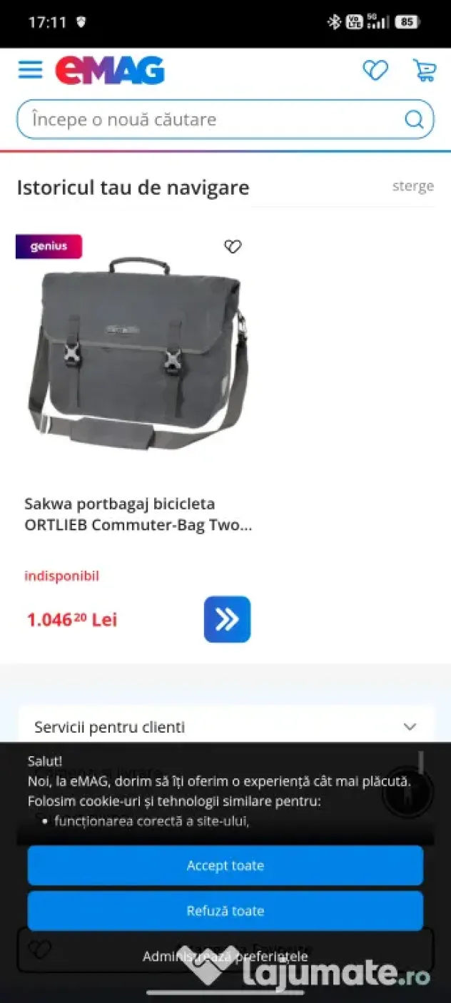 Geanta de bicicleta