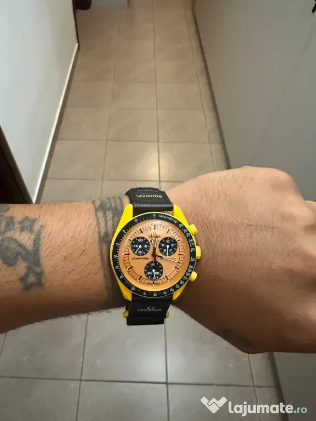 Ceas Omega x Swatch Moonswatch - Mission to the Sun | Original