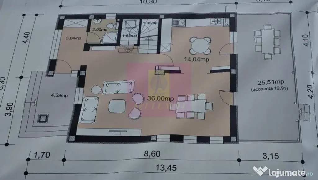 Vila cu 4 camere de vanzare in Brebu - Brebu (Prahova)