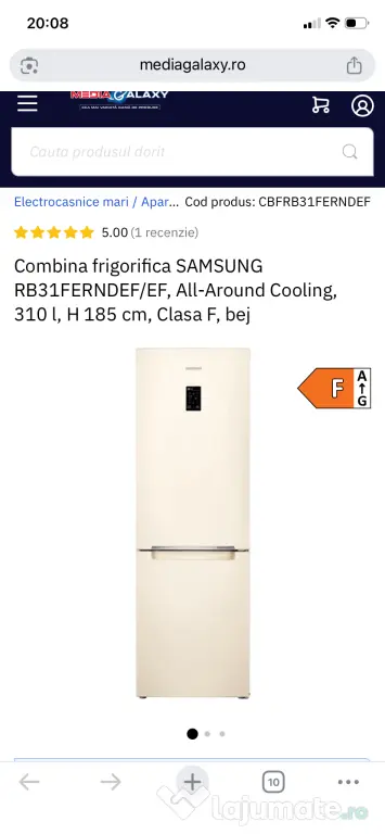 Frigider Samsung bej de vânzare!!
