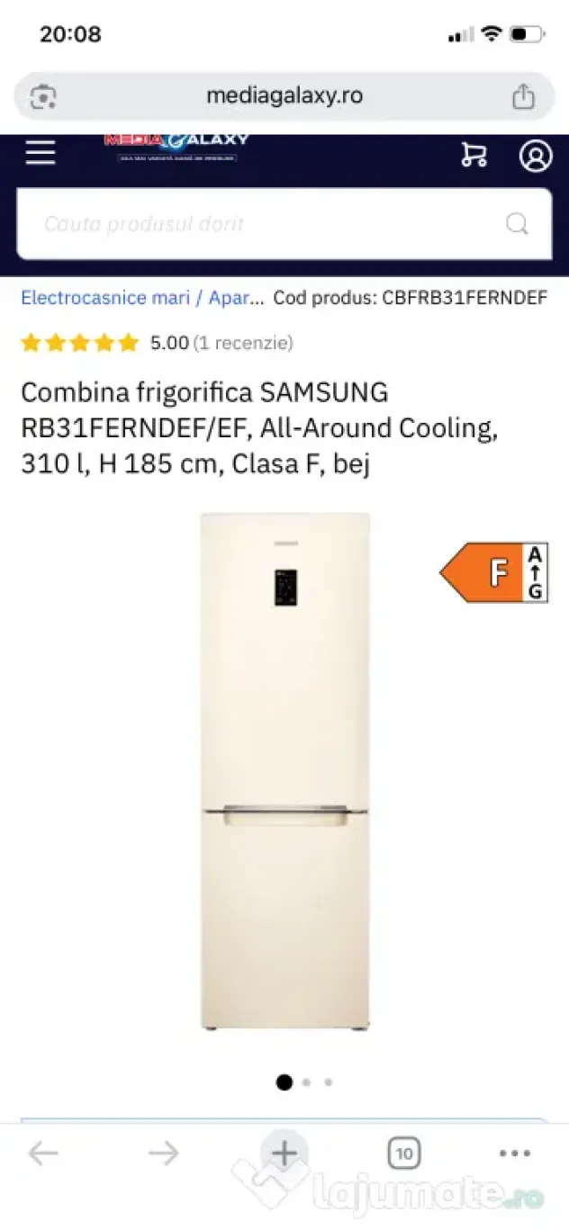Frigider Samsung bej de vânzare!!