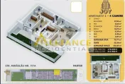 Joy Rezidence Ap. 4 camere cu gradina langa Metrou Berceni 