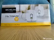 Set 2 căni cu trandafir interior