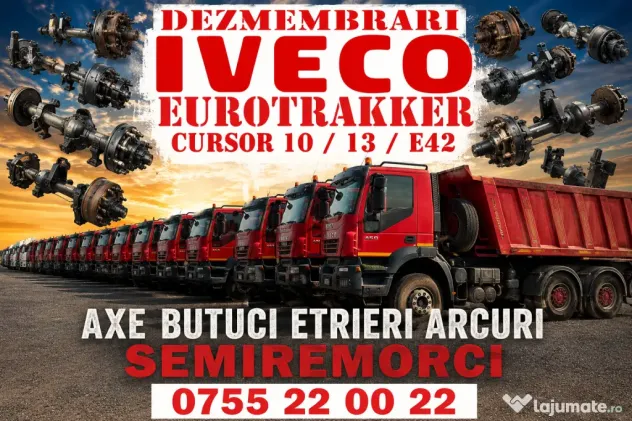 Dezmembrari Iveco 8x4 Trakker Eurotrakker - Butuci Axe Grupuri