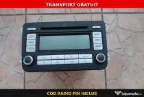 Radio VW RCD 300 MP3 1K0 035 186 AD Blaupunkt Golf 5 Passat Jetta Touran