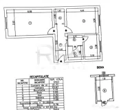 2 camere, decomandat , boxa, 68 mp, BLOC RUSESC-Orizont, Afi 