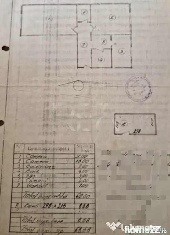 2 camere, decomandat , boxa, 69mp, BLOC RUSESC-Orizont, Afi - Bucuresti (Bucuresti-Ilfov)