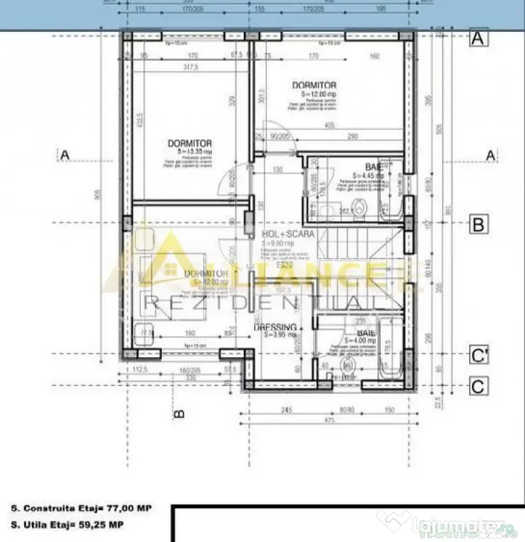 Casa individuala P+1E || 5 camere 3 bai || teren 227mp || Popesti Leordeni - Berceni (Bucuresti-Ilfov)