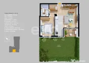 Apartament 2 camere | Parter | Curte proprie 53,66 mp | Pipe 
