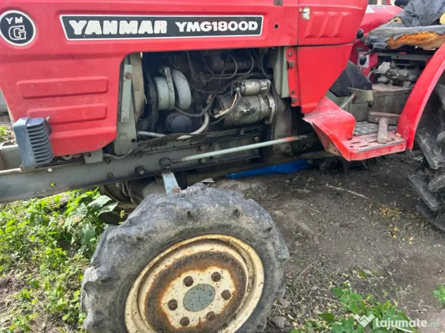 Tractor Yanmar YMG1800D 4x4 + freză 120 cm