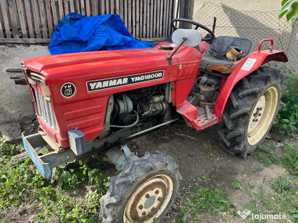 Tractor Yanmar YMG1800D 4x4 + freză 120 cm