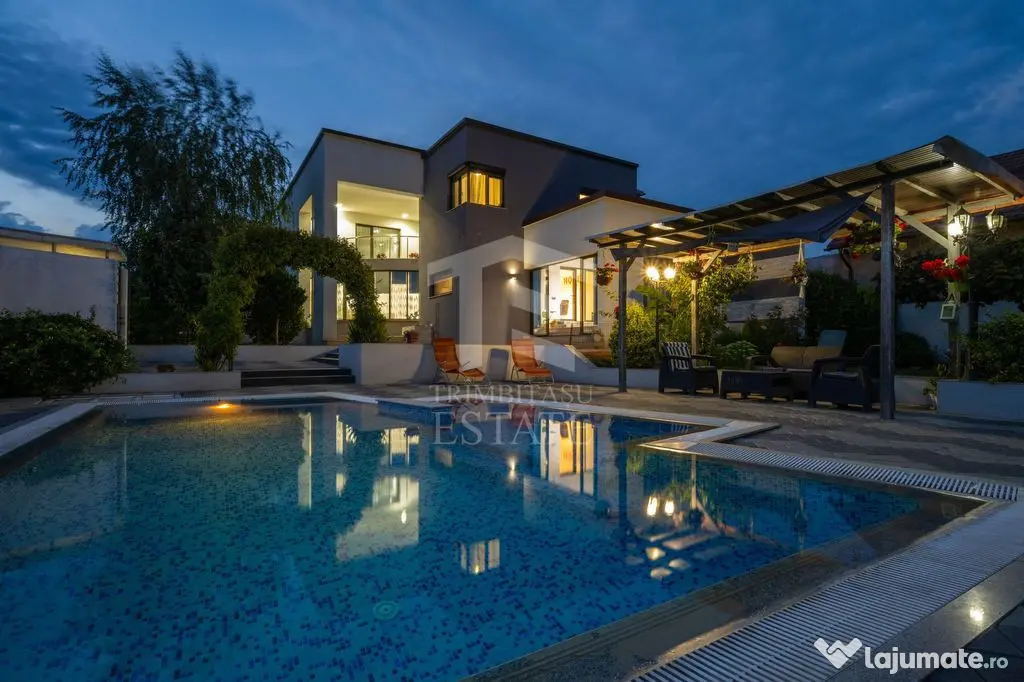 Vilă 342 mp cu piscină și 800 mp teren / 4 dormitoare ... - Pleasa (Prahova)