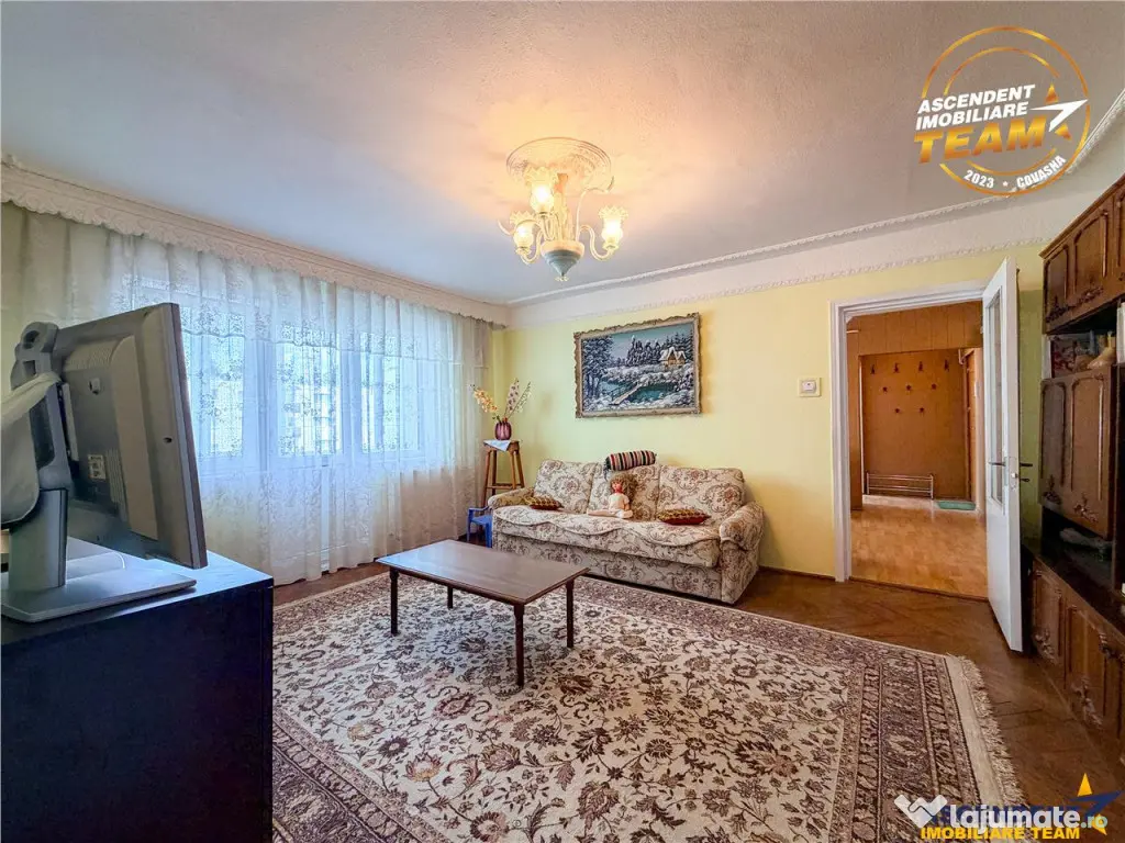 Un nou inceput, chiar aici: apartament 3 camere,Aleea Priete - Sfantu Gheorghe (Covasna)