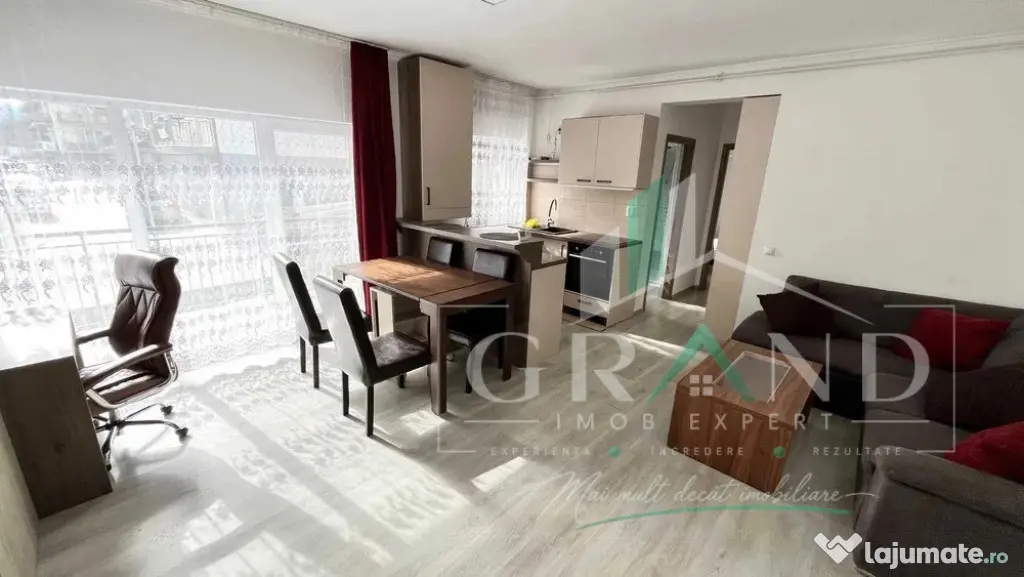Apartament 2 camere + 2 balcoane + 2 parcări, zona Vivo, Cl - Floresti (Cluj)