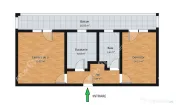 Apartament cu 2 camere decomandate etaj 1 zona Pictor Brana 