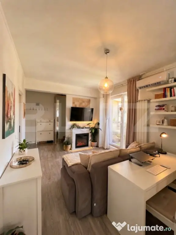 Apartament 2 camere semidecomandate cu terasă și parcare | - Baciu (Cluj)
