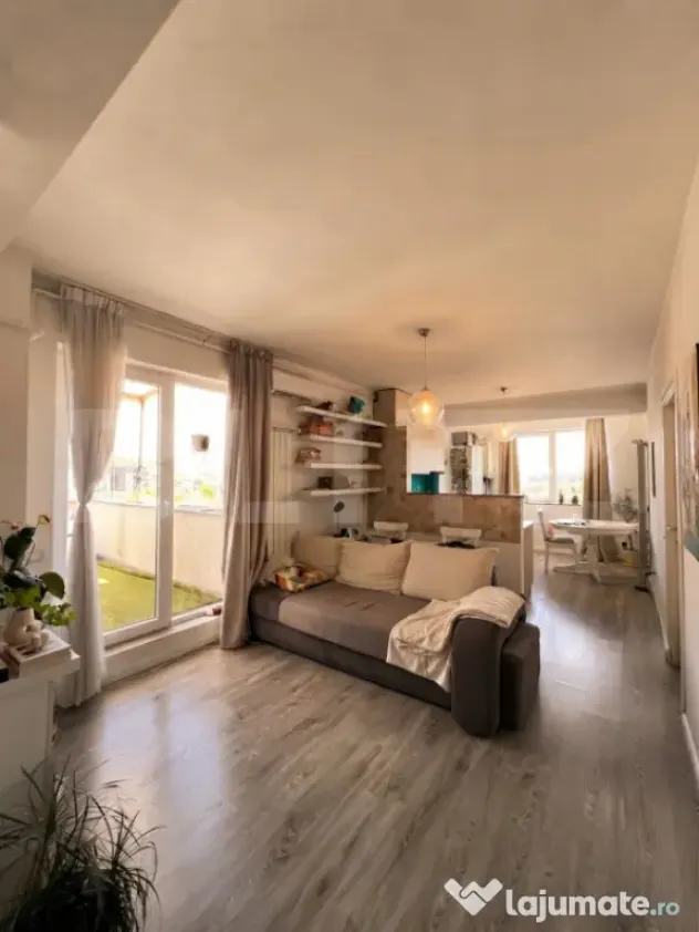 Apartament 2 camere semidecomandate cu terasă și parcare | - Baciu (Cluj)