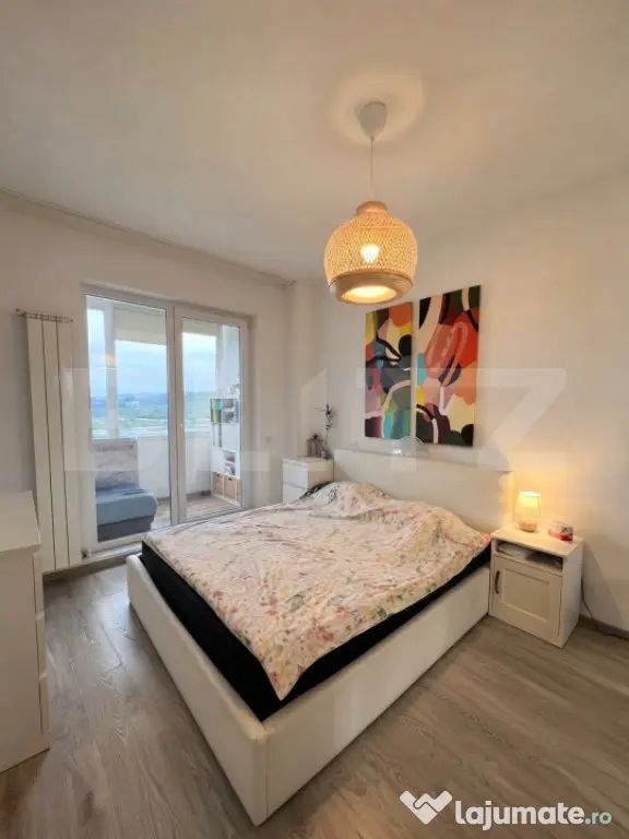 Apartament 2 camere semidecomandate cu terasă și parcare | - Baciu (Cluj)