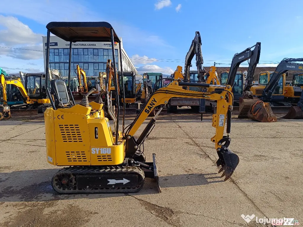 Miniexcavator Sany SY16, 2025 - Negresti Oas (Satu-Mare)