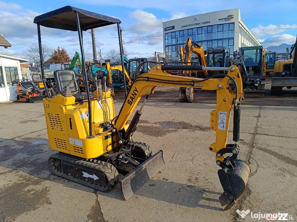 Miniexcavator Sany SY16, 2025 - Negresti Oas (Satu-Mare)