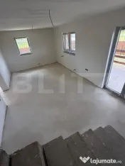 Casă P+M cu 120 mp utili și teren de 402 mp, în ansamblu