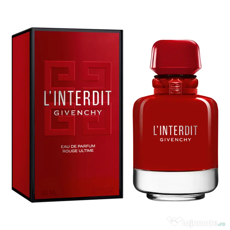 Givenchy L'Interdit Rouge Ultime 80ml EDP, pentru femei, made in France