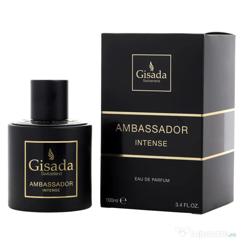 Gisada Ambassador 100ml EDP, pentru barbati, made in Switzerland